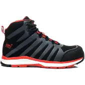 ELTEN Chaussure de sécurité jo_RAPID noir-rouge Mid ESD S3, Gr. 44 Jori 16021