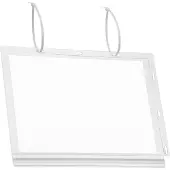 Durable Pochettes d'affichage étanches - pour format A4 - 2 côtés - fixation avec serre-câbles - transparent - set de 5 pièces