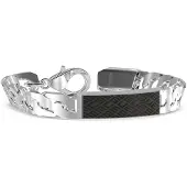 GUESS Juxb03224 Bracelet Argenté Homme