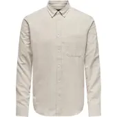 Only & Sons Chemise 'Onsgudmund' gris clair