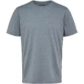 Selected T-Shirt 'Aspen' gris