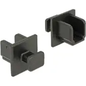 DeLOCK - Housse de protection - noir (pack de 10 pièces)