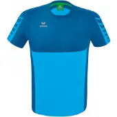 Erima T-Shirt fonctionnel bleu / bleu cyan / gris