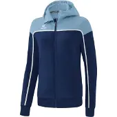Erima Change By Veste d'entraînement à capuche New Navy/Denim délavé/blanc - 42