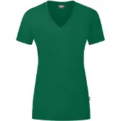 Jako Organic T-shirt femme vert 34