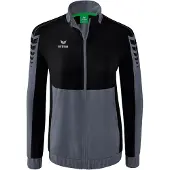 Erima Veste de présentation Six Wings Gris ardoise/noir - 44