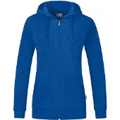 Jako Veste à capuche Organic pour femmes - Royal