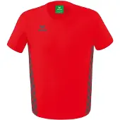 Erima Essential Team T-shirt Rouge/gris ardoise - XL