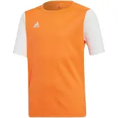 Adidas T-Shirt fonctionnel 'Estro 19' orange / blanc