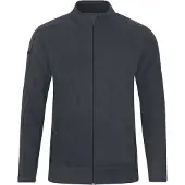 Jako Fleecejacke anthrazit/schwarz 164