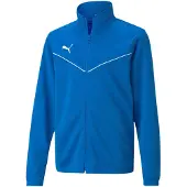 Puma Veste de sport 'TeamRise' bleu / blanc