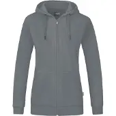 Jako Veste à capuche Organic Femme - Gris pierre