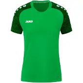 Jako T-shirt femme Performance, Couleur:vert tendre/noir, Taille:44