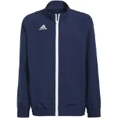 Adidas Entrada 22 Tracksuit Jacket Bleu 15-16 Years Enfants
