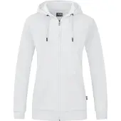 Jako Veste à capuche Organic pour femmes - Blanc