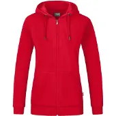 Jako Veste à capuche Organic Femme - Rouge
