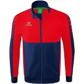 Erima Veste de travail Six Wings New Navy/rouge - XL