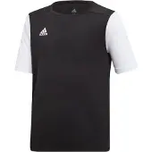 Adidas T-Shirt fonctionnel 'Estro 19' noir / blanc