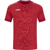 Jako Pixel Maillot manches courtes homme - Rouge sport