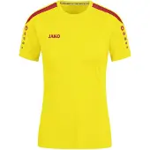 Jako Maillot Femme Power KA, Couleur:citro/rouge, Taille:44
