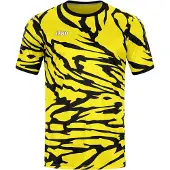 Jako Maillot Animal manches courtes enfants - Citro / Noir