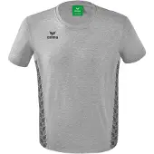Erima Essential Team Short Sleeve T-shirt Gris XL Homme