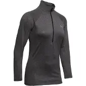 Under Armour Tech Solid Half Zip Long Sleeve T-shirt Gris M Femme