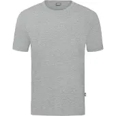 Jako T-shirt Organic Stretch Hommes - Gris clair chiné