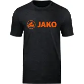 Jako Promo T-Shirt Enfants - Noir Chiné / Orange Néon