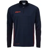 Uhlsport Score Half Zip Sweatshirt Bleu 11-12 Years Enfants