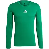 Adidas T-Shirt fonctionnel 'Team Base' vert gazon / blanc