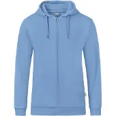 Jako Veste à capuche Organic Hommes - Bleu glacier