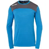 Kempa T-Shirt 'Emotion' bleu / bleu ciel / gris / blanc