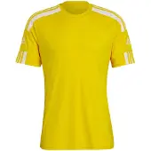 Adidas Squadra 21 Short Sleeve T-shirt Jaune L Homme