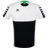 Erima T-shirt Six Wings Noir/blanc - XXXL