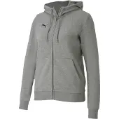 Puma Femmes, Vestes de survêtement, teamGOAL 23 Casuals Hooded J-657083 (M), Gris, M