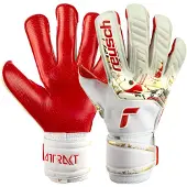 Reusch Attrakt Gold X Glueprint Goalkeeper Gloves Beige,Blanc 8.5