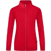 Jako Doubletex Sweatjacke Damen rot 34