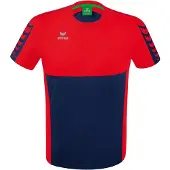 Erima Six Wings Short Sleeve T-shirt Rouge XL Homme
