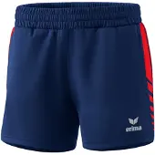 Erima Short de travail Six Wings New Navy/rouge - 34
