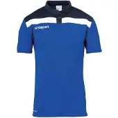 Uhlsport 1.FC Magdeburg Polo Off Erw 03 bleu azur/marine/blanc 4XL