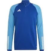 Adidas Hommes, T-shirt de sport, Tiro 23 Competition 1/4-Zip Haut d'entraînement Hommes (XL), Bleu