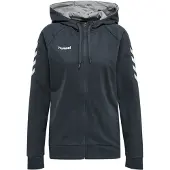 Hummel Veste de survêtement marine / blanc