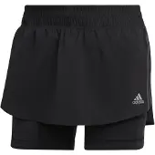 Adidas Jupe-short à 3 bandes femme Run Icons