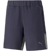 Puma Pantalon de sport 'Team Cup' bleu foncé / gris / gris chiné
