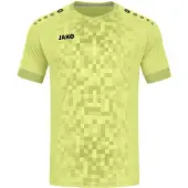 Jako Pixel Maillot manches courtes enfants - Jaune clair
