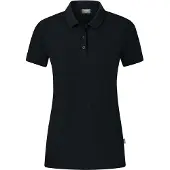 Jako Organic Polo Stretch Femme - Noir
