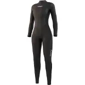 Mystic Star 5/3 Mm Woman Long Sleeve Back Zip Neoprene Suit Noir XS Femme