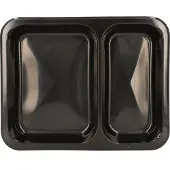 Starpak Plateaux pour micro-ondes - divisél, Contenant à usage unique, Noir
