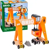 BRIO Gantry Crane (33732) Orange